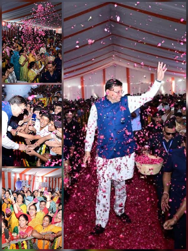 ‘जनता के विश्वास से मिलती है प्रदेशहित में फैसले लेने की शक्ति’ : धामी