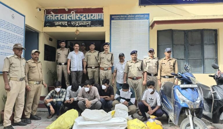 पम्प हाउसों से करोड़ों की कॉपर चोरी का खुलासा, सात गिरफ्तार