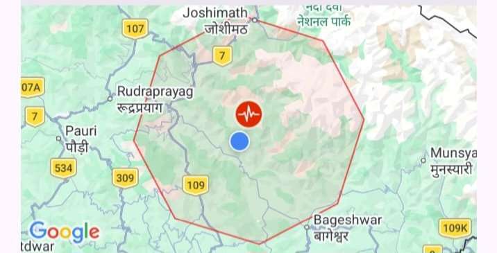 उत्तराखंड से दिल्ली-NCR तक भूकंप के झटके, रात 10:23 बजे डोली धरती
